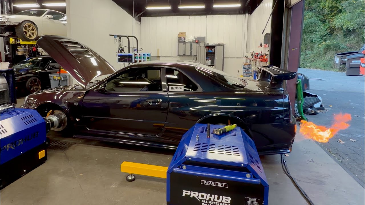 ЧТО СЛУЧИЛОСЬ С TJ HANT'S R34 GTR?!
