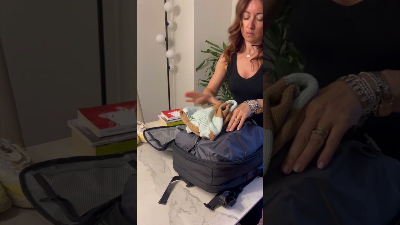 Zaino della prof: lo zaino Airback (codice sconto e link nella descrizione) #shorts #scuola #studio