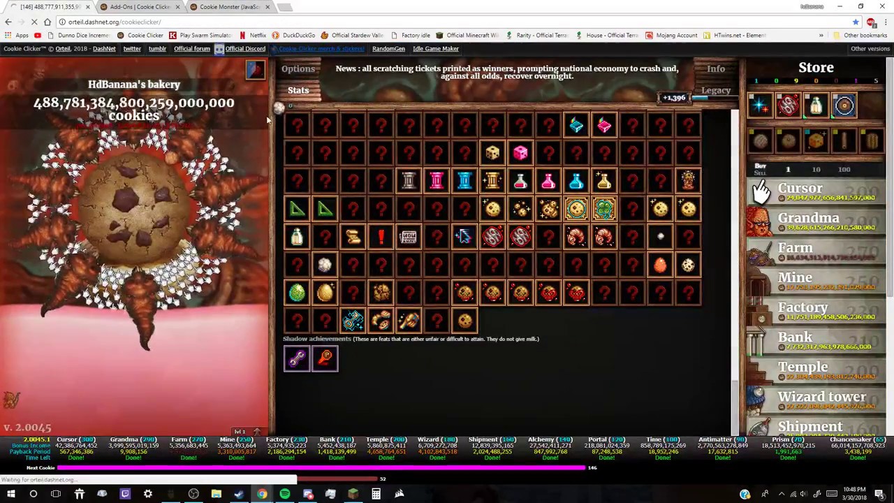 How to install cookie monster for cookie clicker