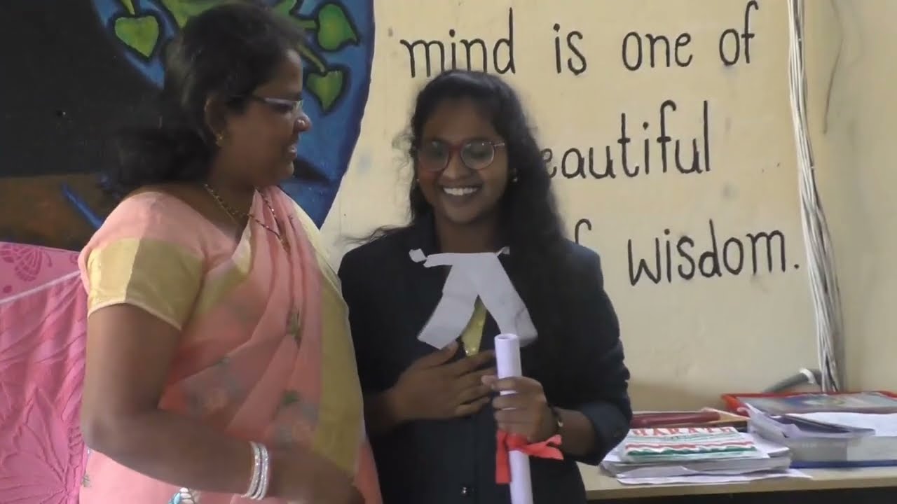 C123 MJP Palamakula Junior college for Girls, Amma Geesina Bomma #burravenkatesham  IAS