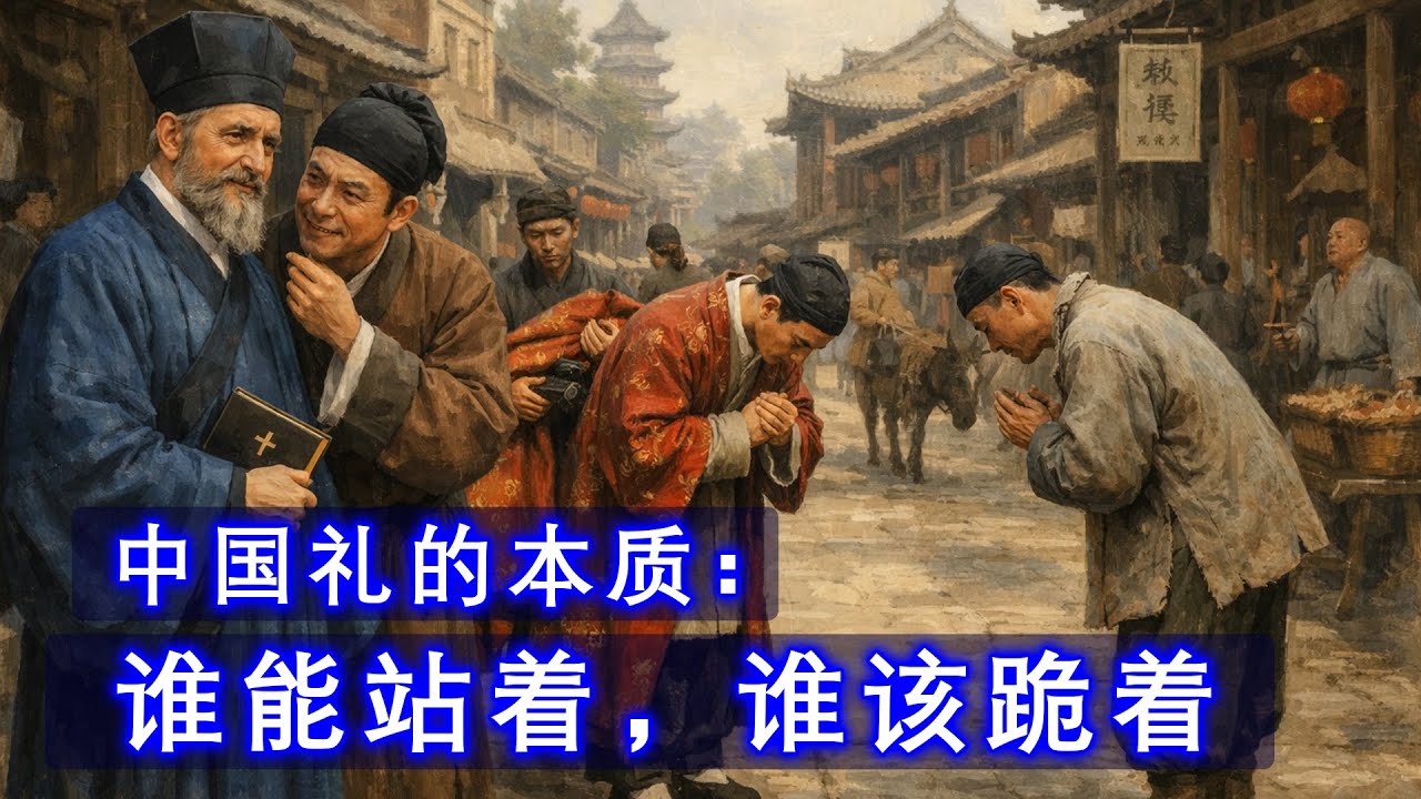 为什么中国的礼是驯化奴才的思想工具？礼节是在不断提醒： 谁高、谁低，谁该站着、谁该跪着 | 利玛窦中国札记07  解毒中国文化178 | Reaction Book Reading