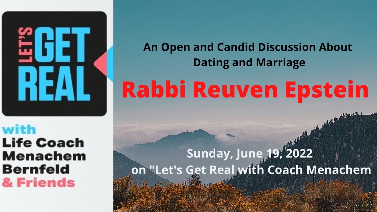 Dating and Marriage Pro, Rabbi Reuven Epstein Episode # 106