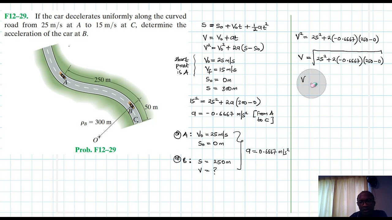 F12–29 Kinematics of a Particle (Chapter 12: Hibbeler Dynamics) Benam Academy