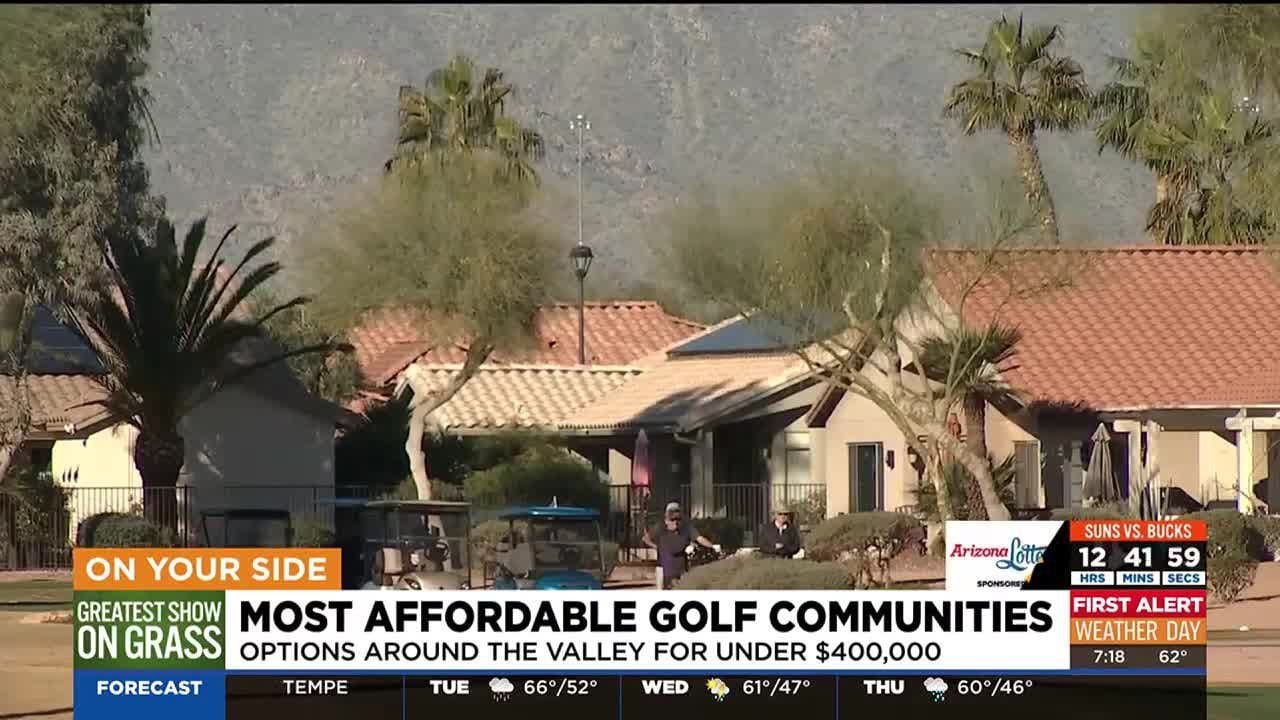 These are the most affordable golf communities in the Phoenix area