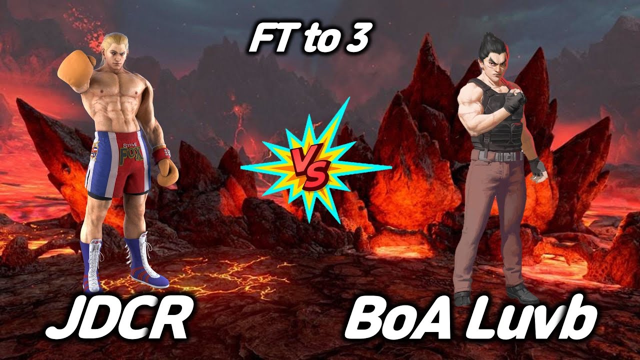 [TEKKEN 7] JDCR (Steve) vs BoA Luvb (Kazuya)