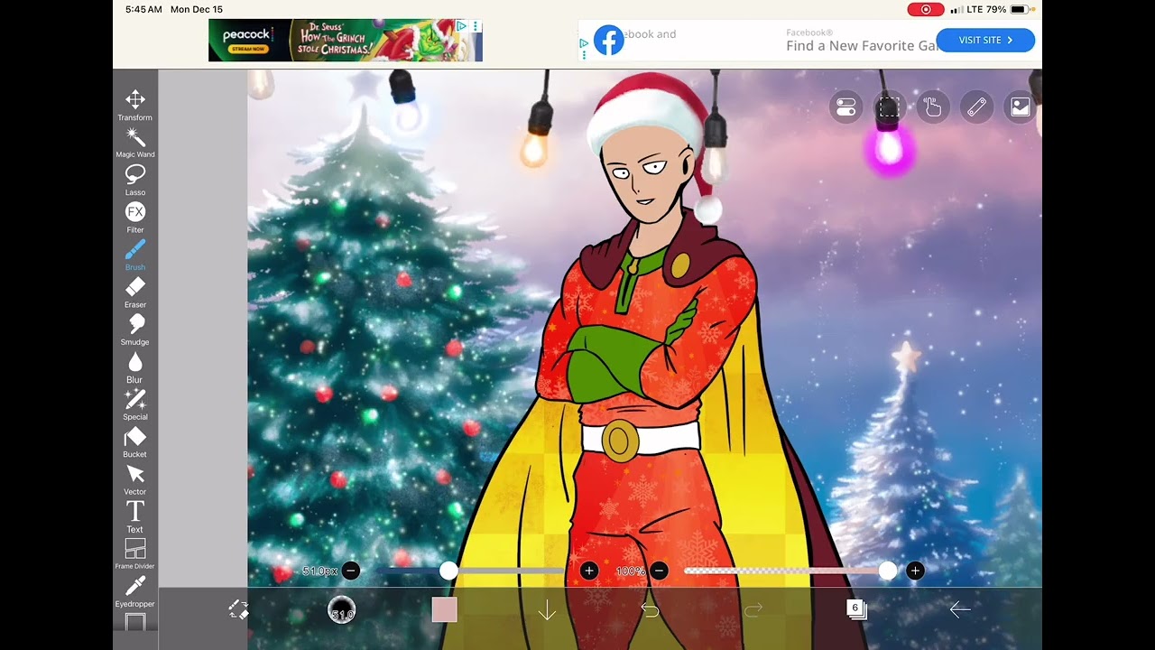 How to do a very quick and easy shading and lighting in IBIS PAINT