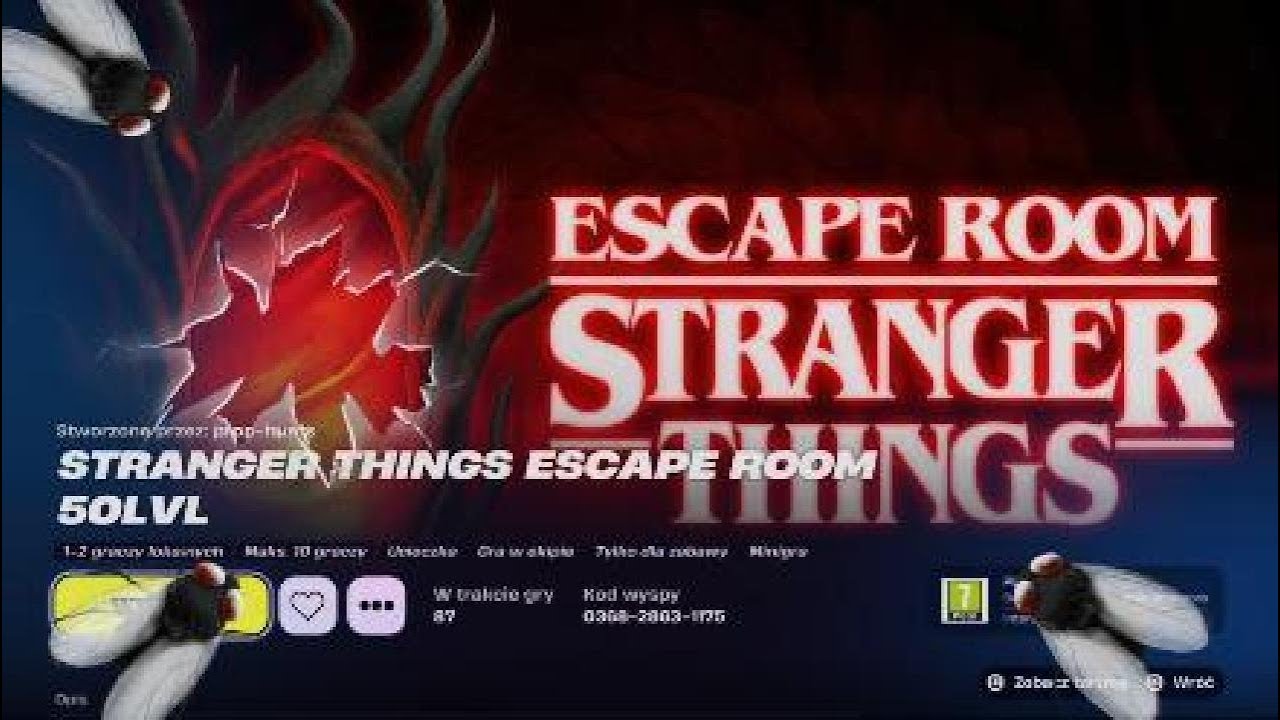 Fortnite Escape Room Stranger Things CałaMapa 🇵🇱 Super Mapa