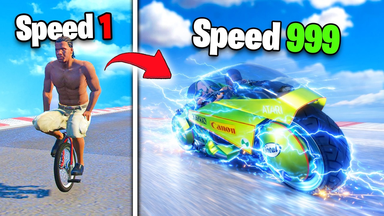MOTOR TERLAMBAT SAMPAI MOTOR TERCEPAT - GTA 5 MOD