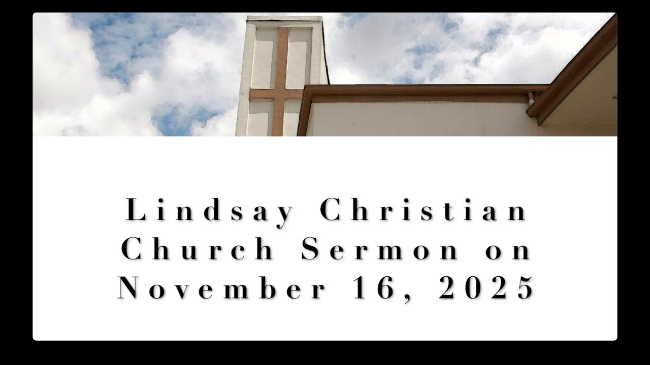 November 16, 2025, Sermon, A Facsimile