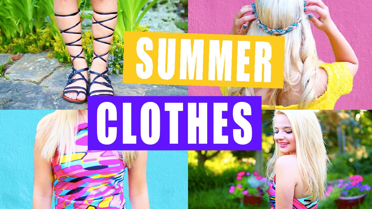 DIY Clothing and Accessories for Summer!