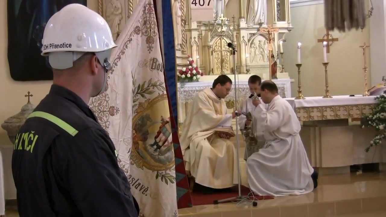 Přísnotice - Žehnání vozidel SDH