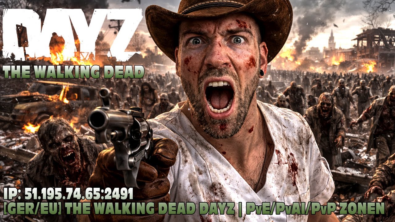 NEUE MAP, NEUES ABENTEUER & NEUER SERVER - ÜBERLEBEN auf The Walking Dead DayZ