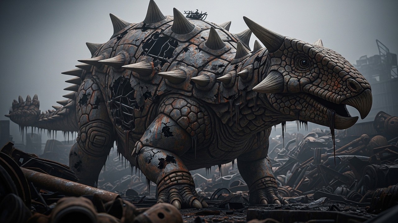 Abandoned Rusty Ankylosaurus Reborn &ndash; Huge Restoration and Revival Process