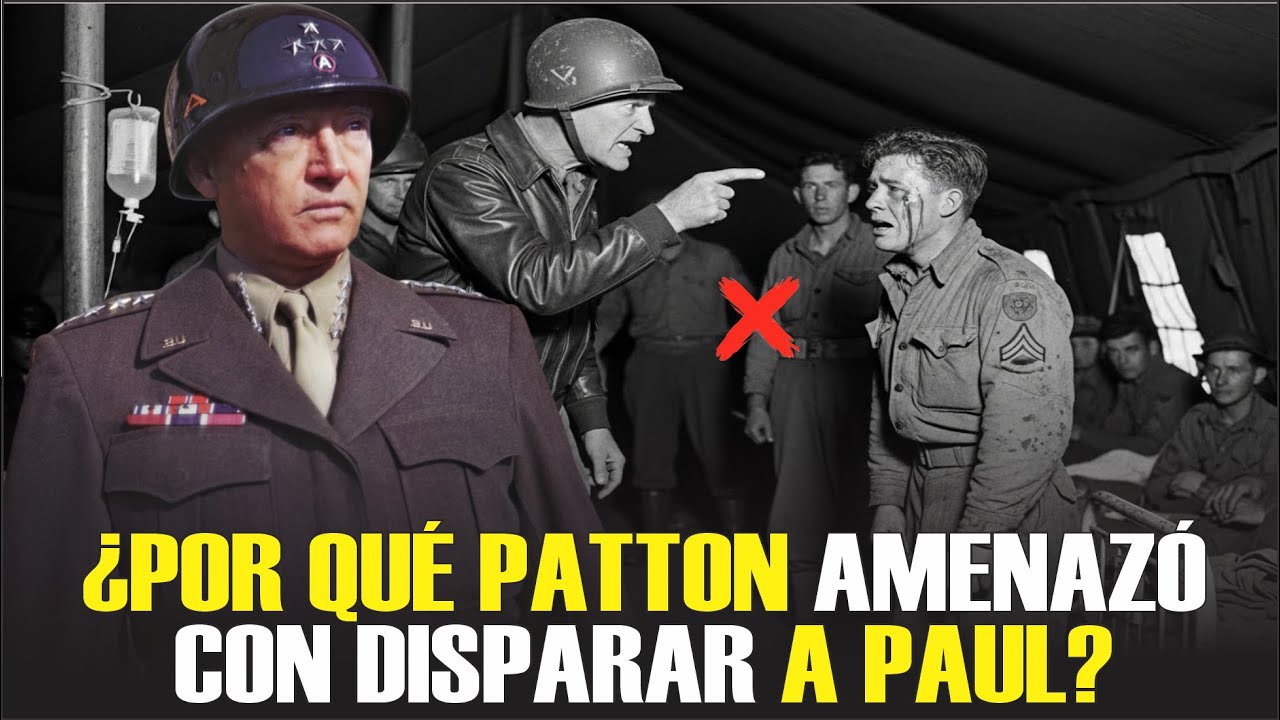 ¿Por qué el general Patton amenazó con dispararle al soldado Paul G. Bennett?