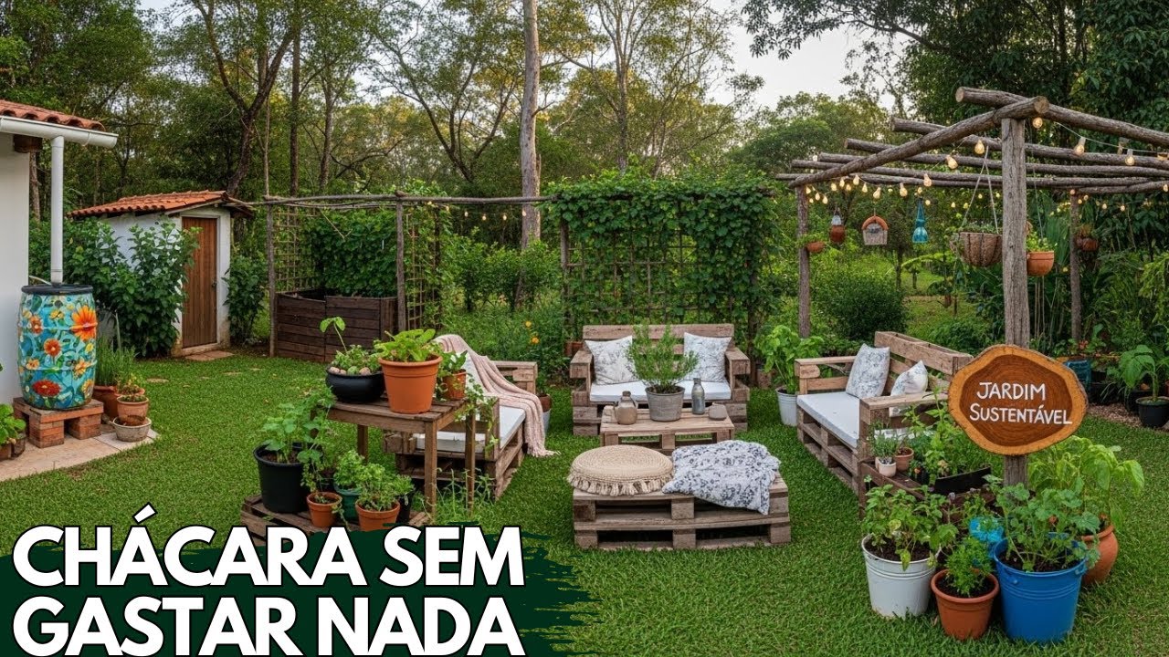 7 IDEIAS DE RECICLAGEM que transformam qualquer quintal em CHÁCARA
