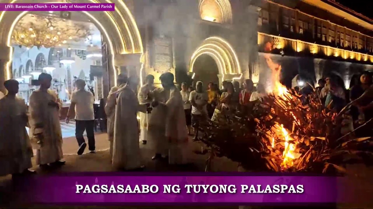 #𝗠𝗜𝗦𝗔𝗕𝗮𝗿𝗮𝘀𝗼𝗮𝗶𝗻 Live mula sa Parokya ng Nuestra Señora del Carmen - Simbahan ng Barasoain | 06:00 N.G