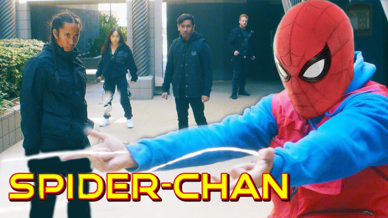 Человек-паук, но он же Джеки Чан | Короткометражный боевик | Spider-Chan