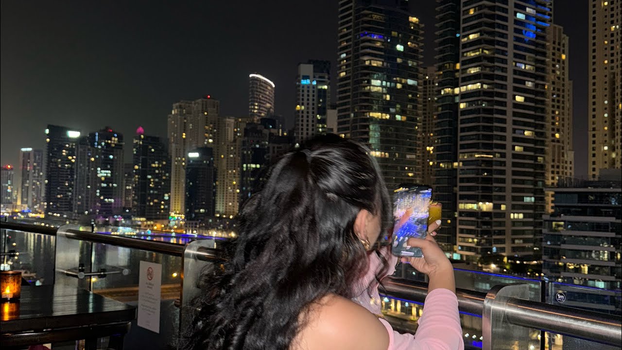 Dinner + Nightout at Asia Asia Dubai with Roommate 🌌🖤🕶️