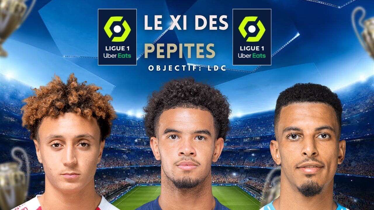 JE CRÉE une ÉQUIPE avec les plus GROSSE PÉPITE de l1 | fc24
