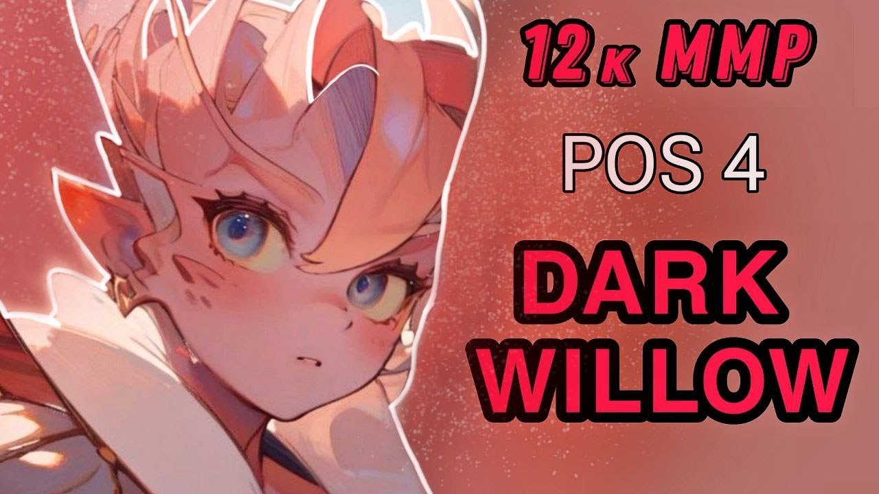 12k MMR / POS 4 / DARK WILLOW Kohxi🔥