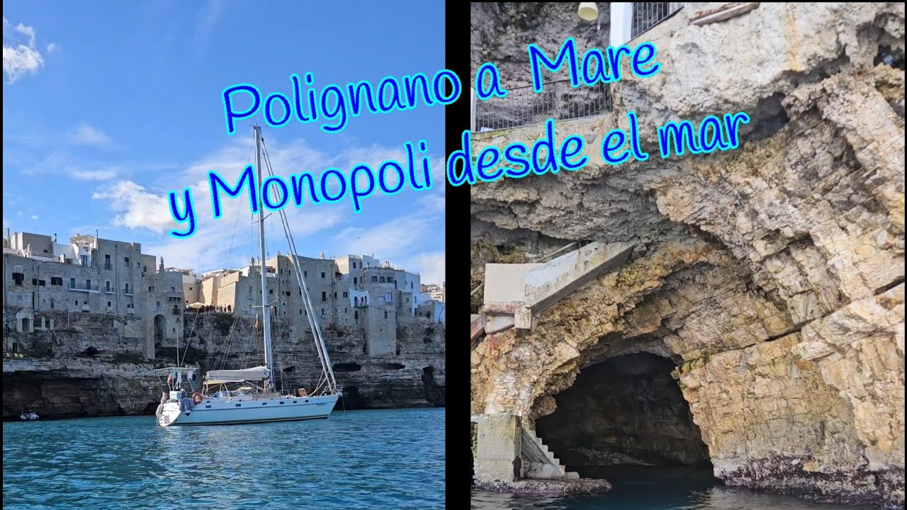 Polignano a Mare y Monopoli desde el mar - Italia | Ep.10