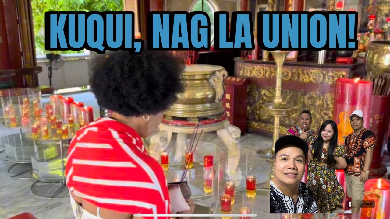 AFRIKANA, BUMISITA SA MA- CHO TEMPLE SA LA UNION PHILIPPINES 🇵🇭 🇬🇶