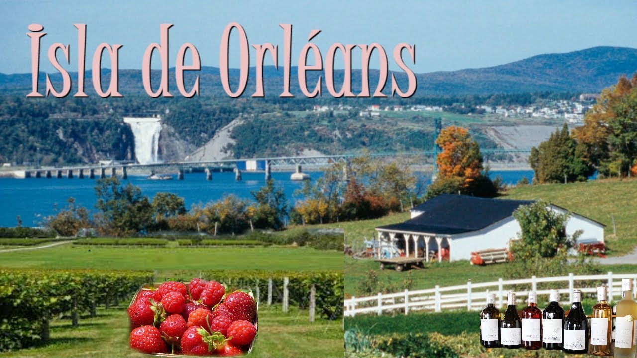 UNA ISLA CERCA A LA CIUDAD DE QUÉBEC ❤❤❤  CHEESE ICE CREAM AND PINE BEER