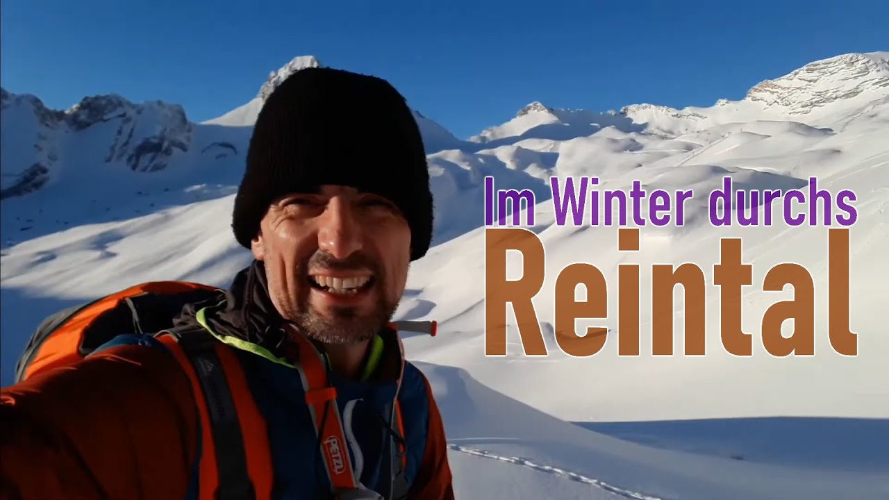Winteraufstieg durchs Reintal bis Sonnalpin - Zugspitze im Winter mit 3 Meter Schneeh&ouml;he