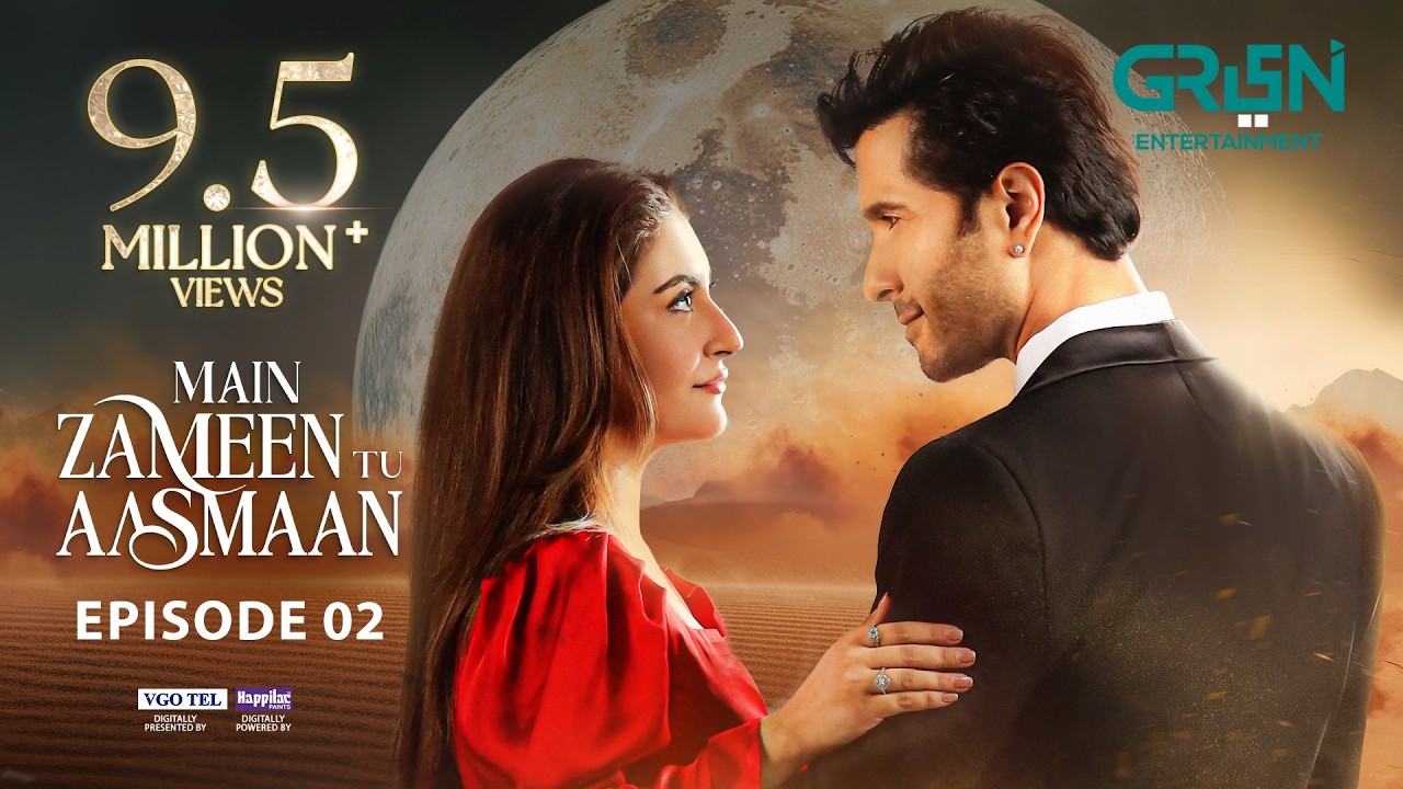 Main Zameen Tu Aasmaan Ep 02 (Subtitles) 28 Aug 25 | VGO TEL, Happilac | Feroze Khan - Hiba Bukhari