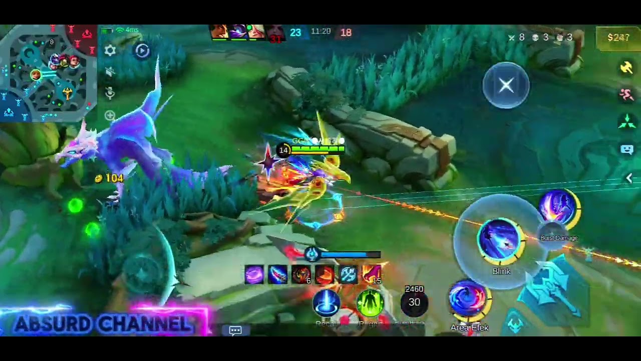 Gameplay fanny darat