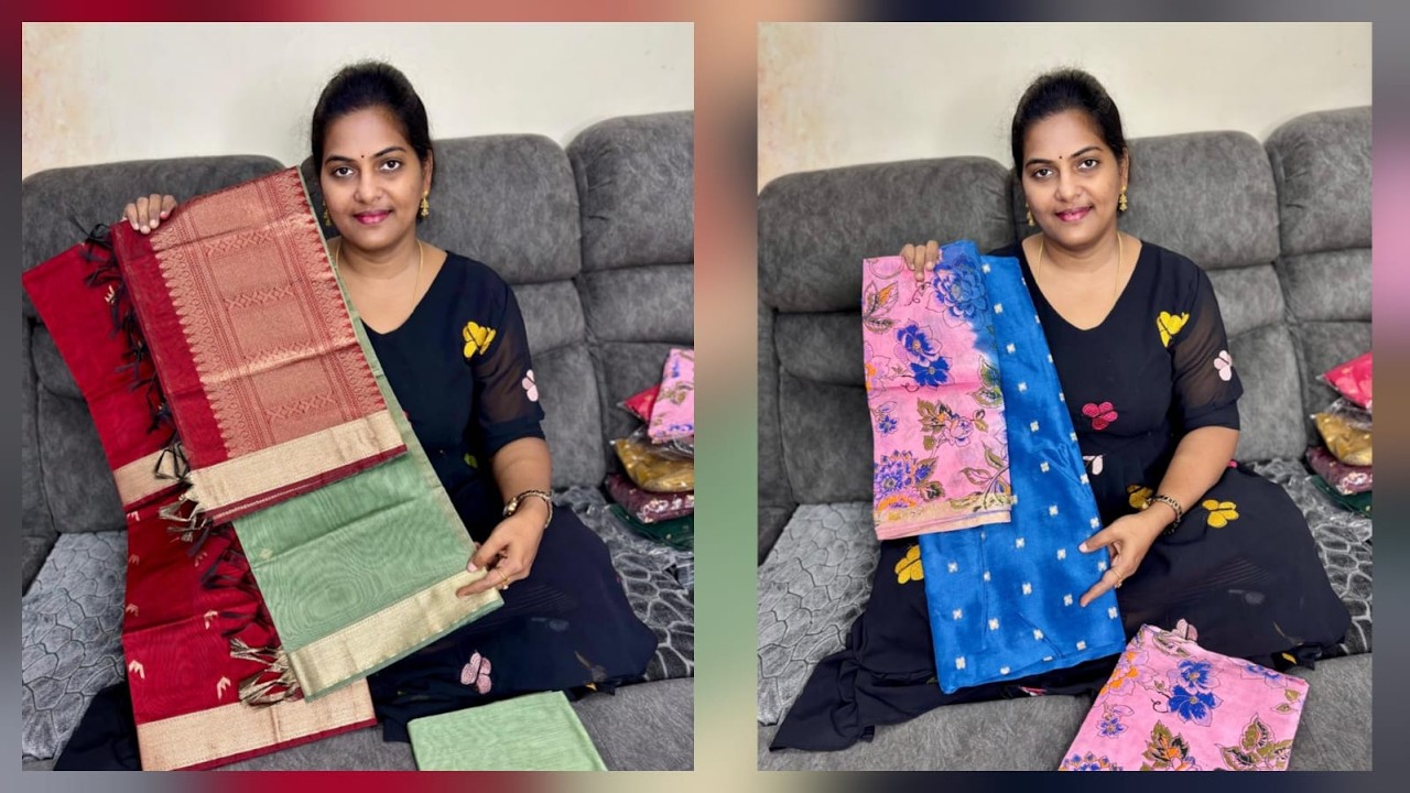 Uppada Kalamkari n Chandari Pattu Dress Materials || Akki Latest Collections || Live Booking ||