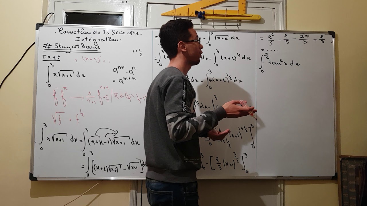 Exercices calcul d'intégrale(Partie I)