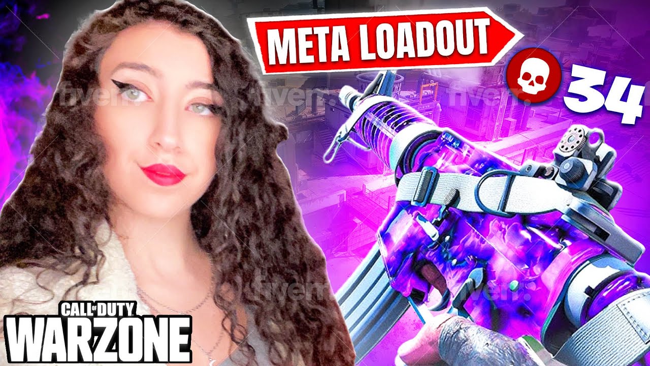 This Meta AR has no recoil in Warzone 4! (34 kills) #warzone #callofduty
