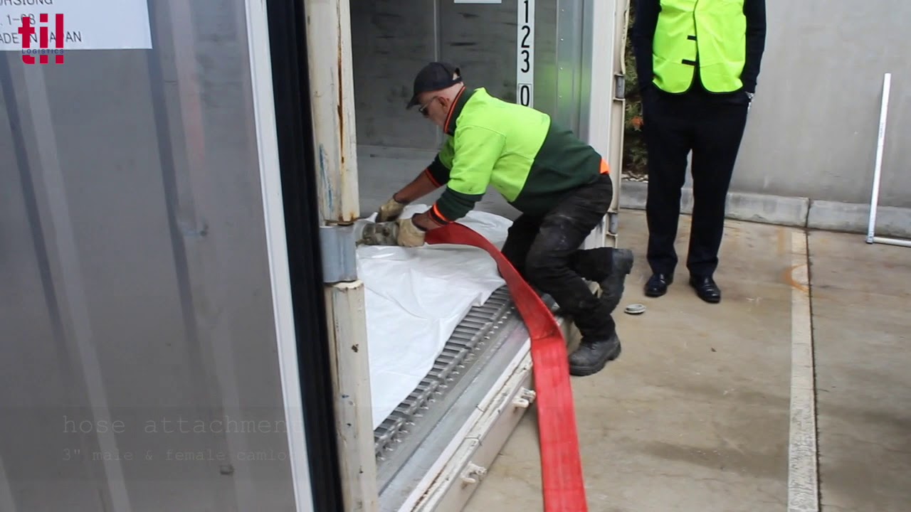 Milk Flexitank Filling Process