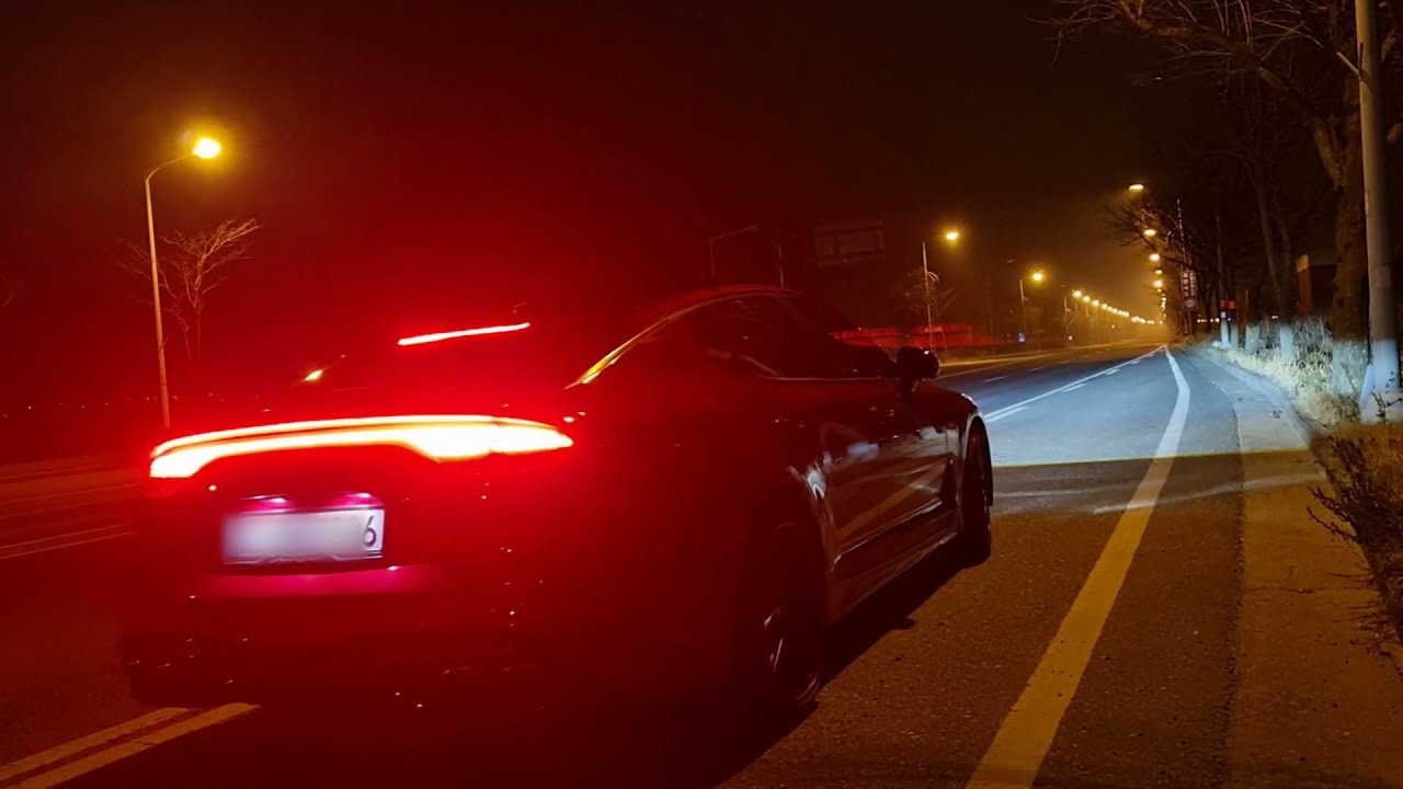 스팅어 3.3 GT 마이스터 준비엘 2차다파 Jsr h중통 메인텍v2 엔드 급가속 배기음