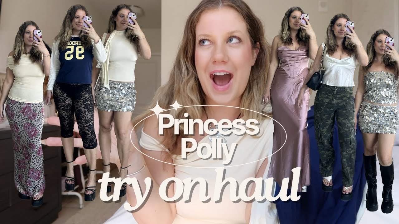 PRINCESS POLLY HAUL | spring try on, review + sizing guide with discount code