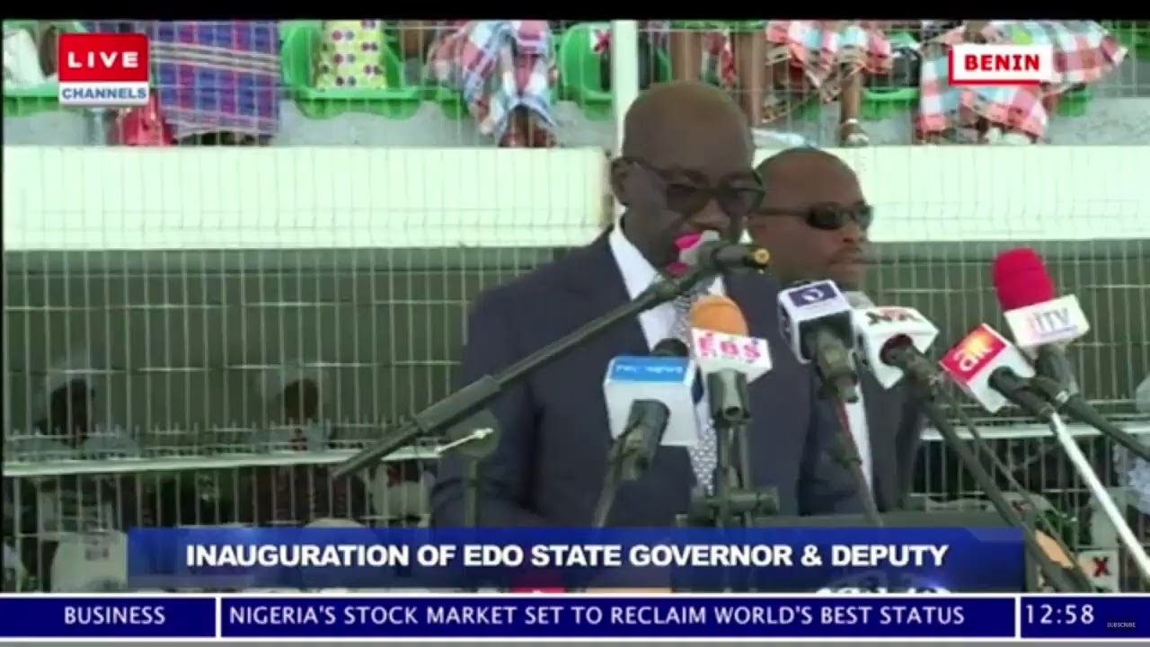 Live from the second term inauguration of Governor Obaseki