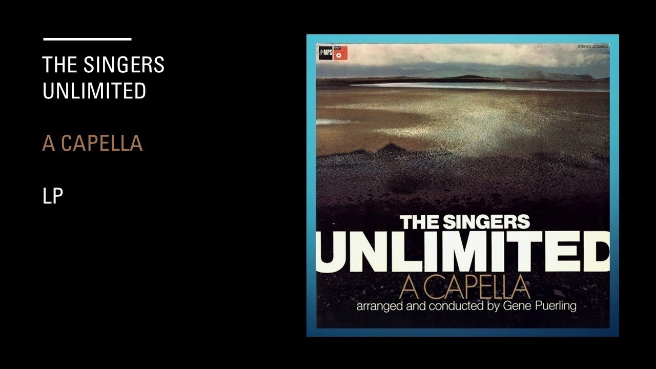 The Singers Unlimited &ndash; A Capella - Lp