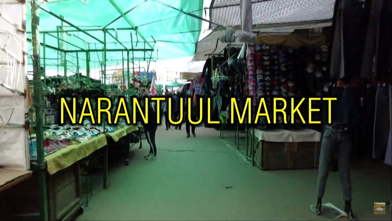Narantuul outdoor market (Walking in Ulaanbaatar, Mongolia #5)
