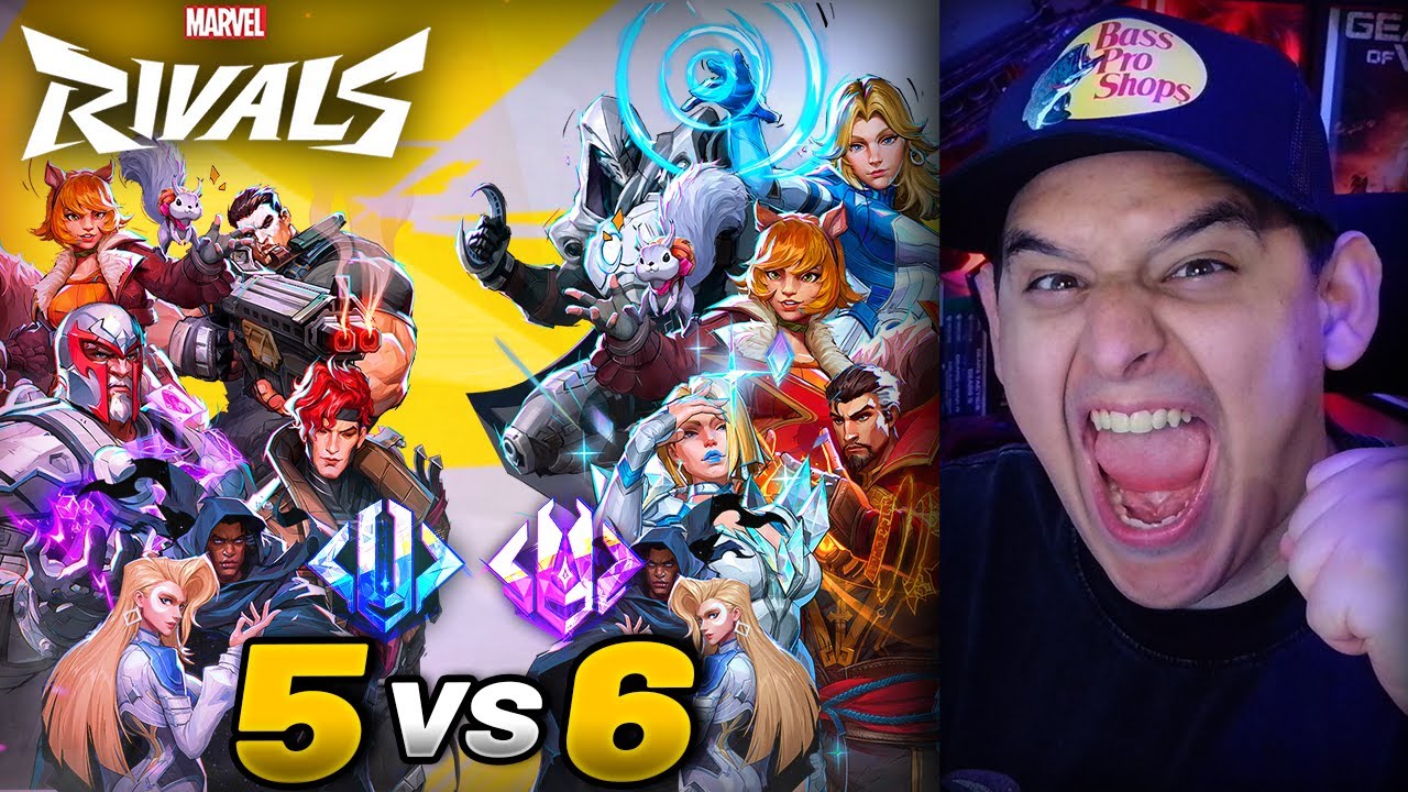 RANKED 5 vs 6 en Marvel Rivals y GANAMOS!!