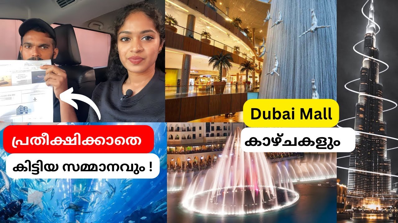 പ്രതീക്ഷിക്കാതെ കിട്ടിയ സമ്മാനവും🎁😍🤞Dubai Mall കാഴ്ചകളും 🛍️|UAE Vlogs Malayalam| Devika Jithesh