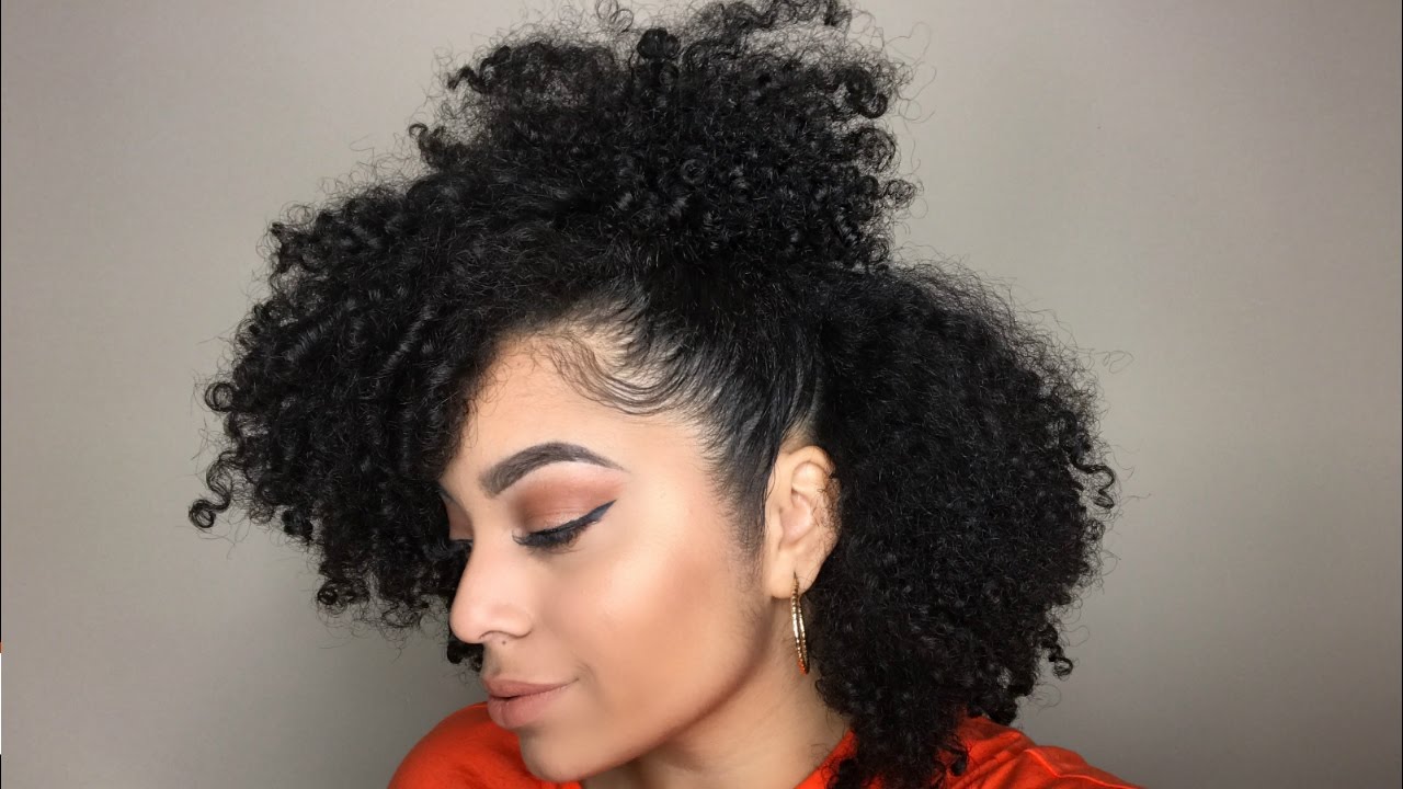 Quick and Easy Style on Old Wash and Go | Half Up with Side Bang