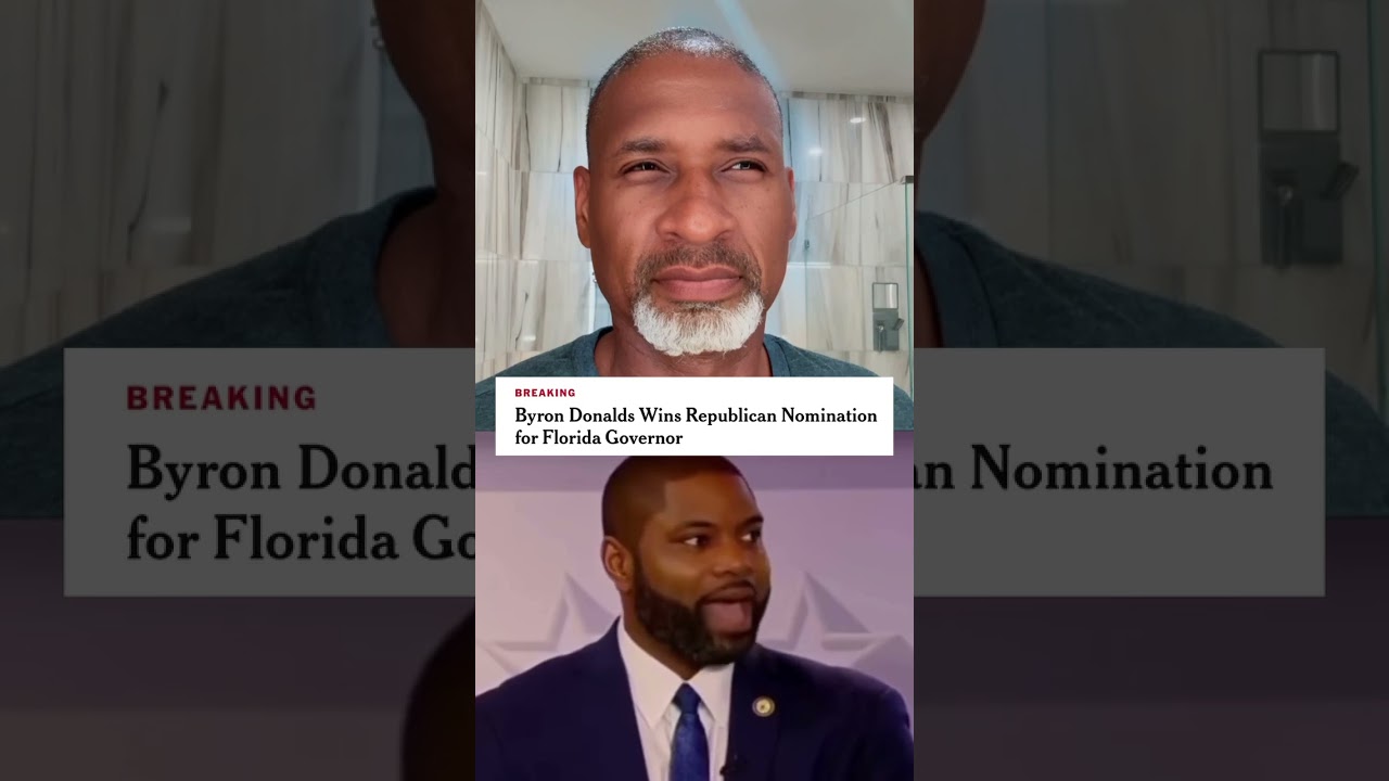 Byron Donalds WINS Florida GOP Primary&mdash;Now It Gets REAL 👀 #ByronDonalds #Trump #Florida