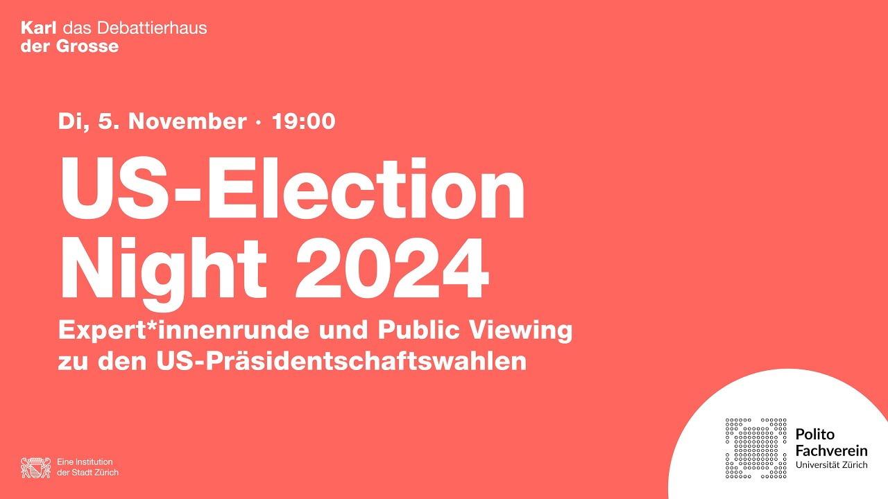 US-Election Night 2024 – Expert*innenrunde zu den US-Präsidentschaftswahlen