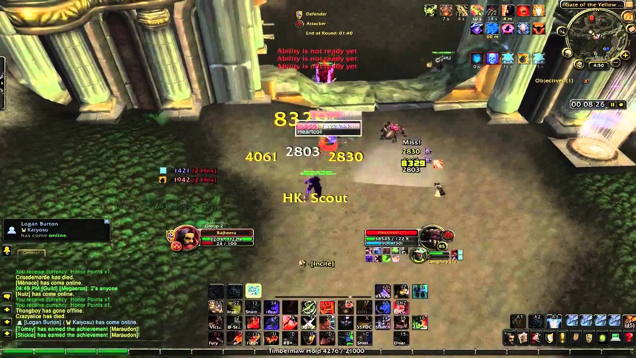 Bajheera-Darkspear - Fury PvP #10 - SINGLE MINDED PWNAGE - 85 WoW Warrior PvP - (#104)