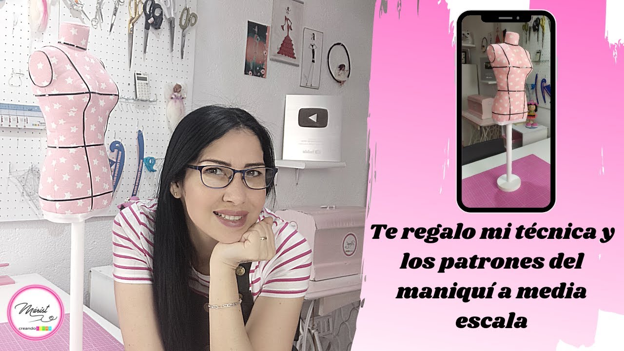#18 COMO HACER UN MANIQUÍ DE MEDIA ESCALA/ Paso a Paso/Tips para hacerlo en tamaño REAL 🤩