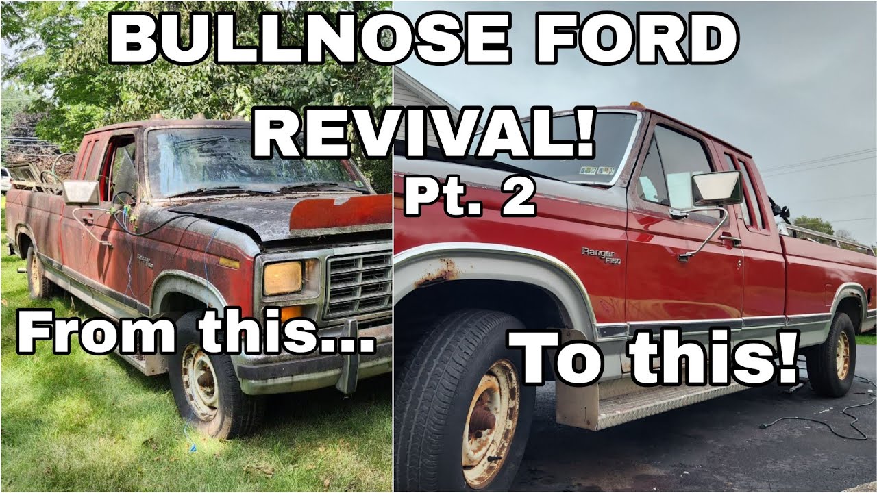 Cleaning the disgusting Bullnose F150!