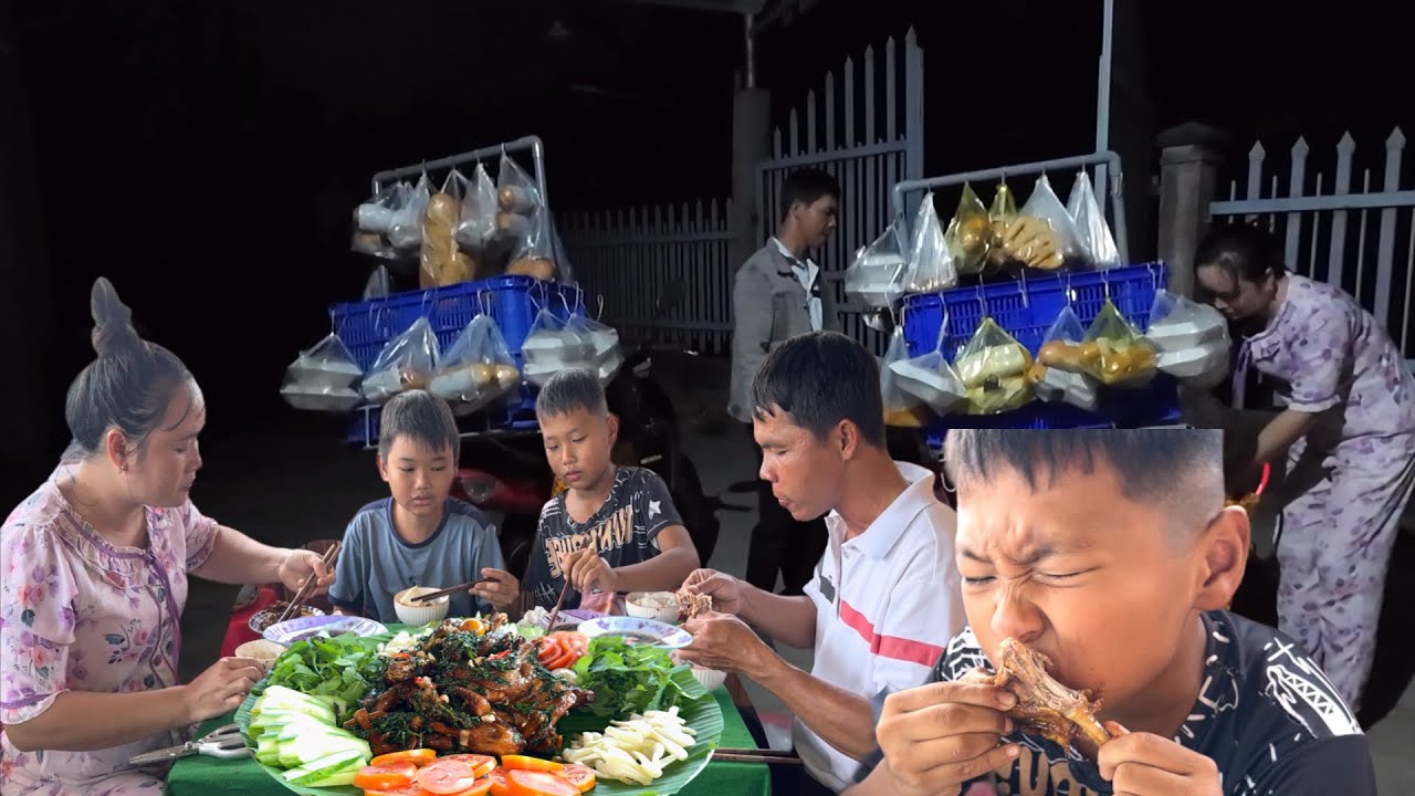 Đi bán về Thúy Liễu làm món VỊT KHÌA RAU RÂM thấy mà không đổ mồ hôi lưỡi mới là lạ