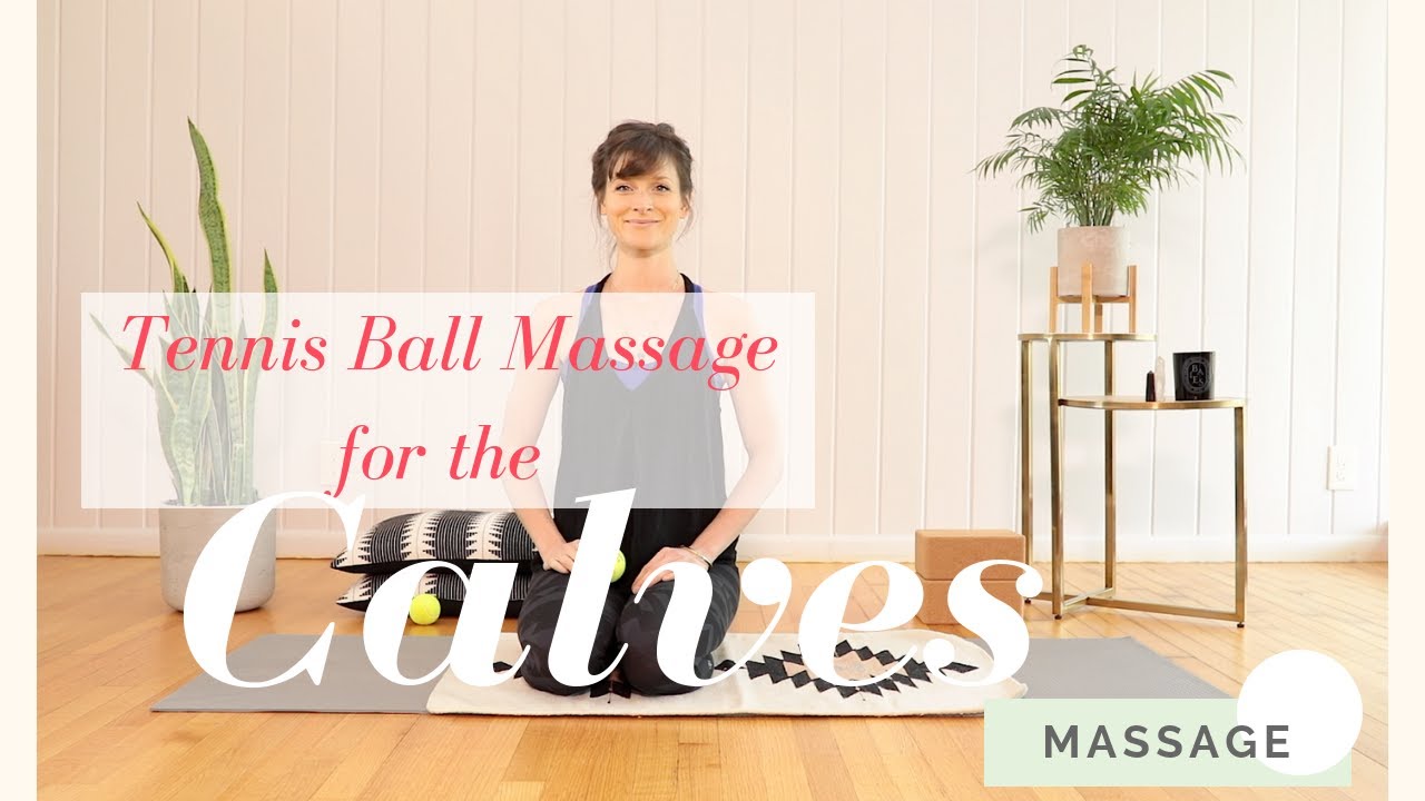 Tennis Ball Massage for the Calves