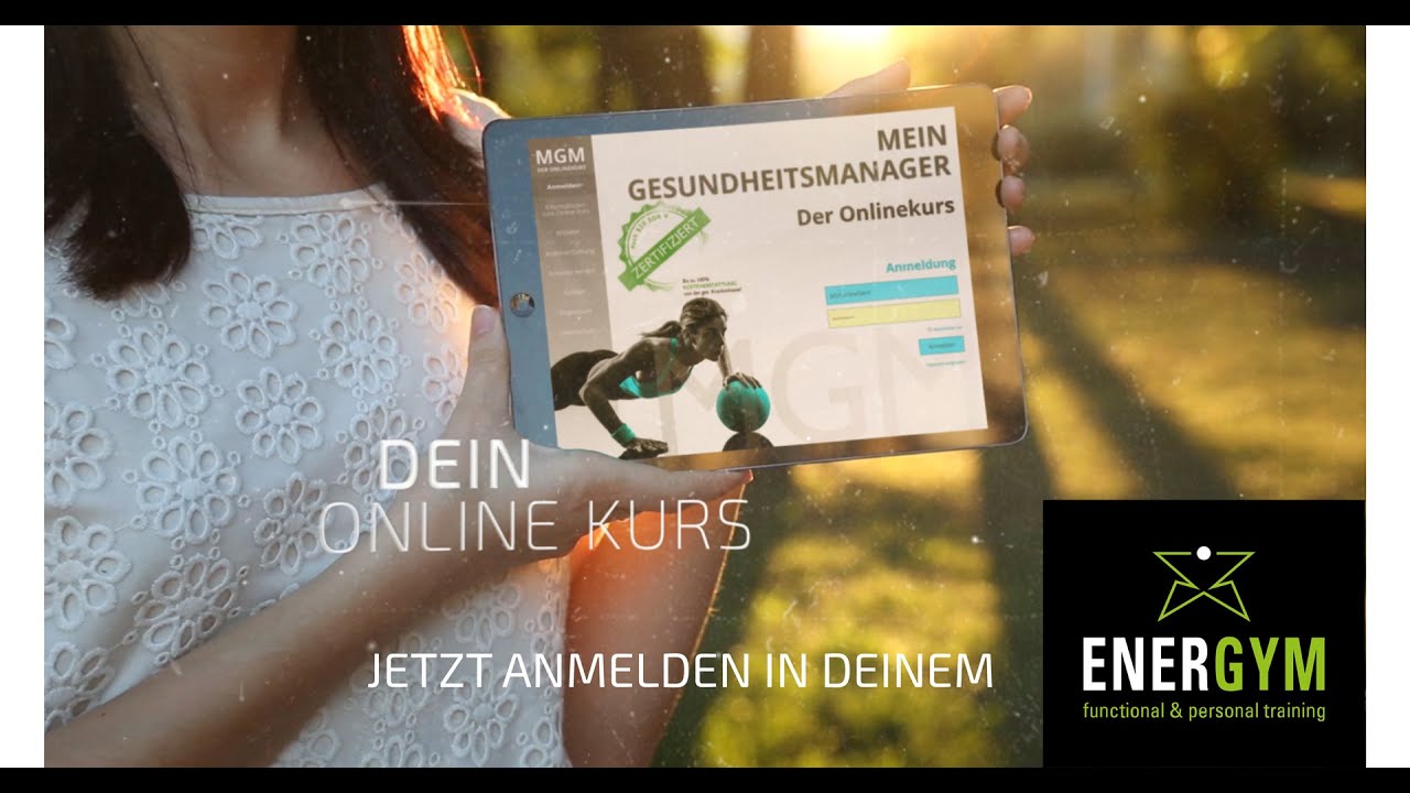 MGM Der Online Fitnesskurs Energym in Donzdorf